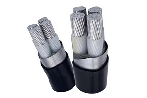 Customized Copper Clad Aluminum Core Cable ZAN-VLV/ZBN-VLV22 National Standard 1/3/4/5 Core 185mm Three-phase Four-core 0.6kv