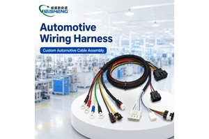 Professional Custom Wire Harness Cable Assembly for Automotive Motorcycle Use PVC/PTFE/PBT IP67 Rated ISO9001 for