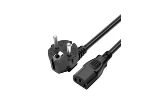 10A 0.3m-20m EU Schuko Plug To IEC C13 Power Cord European Standard Plug To IEC C13 Power Extension Cord for Office Equipment