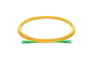 SC APC To SC APC Fiber Optic Cable Singlemode G652D PVC LSZH 2.0mm 3.0mm Damu Brand CE RoHS Certified 2-Year Warranty