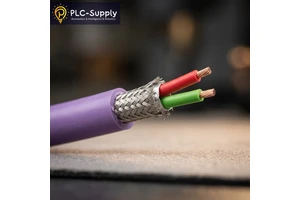 Profibus DP Cable 6XV1830-0EH10 RS485 Shielded 2-Core Purple Bus Communication Wire for Industrial Automation Control