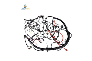 Lesun Custom Auto Electrical Connectors Harness 4-Pin Wiring Assembly For Automobile Wholesale Auto Wiring Harness
