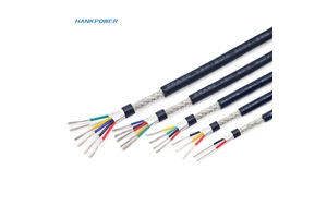 2464 2 3 4 5 6 8 10 Core 18 20 22 24 26 28 AWG Soft Multi-cores Control Cable Multi Stranded Braided Aluminum Foil Shield Wire