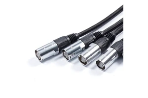 Rj45 Network Connector Ethernet Extension Cable Waterproof Signal Adapter For Display Screen