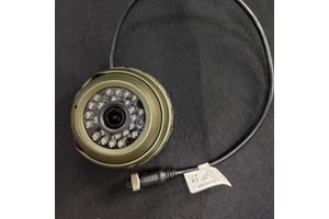 Industrial Shockproof Night Vision AHD 1080P Vehicle Bus Dome Camera 4Pin Aviation Cable With Audio for Car Fleet Interior CCTV