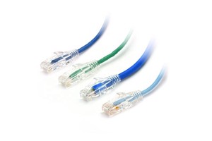 HOTION 24AWG RJ45 UTP Cat6 Copper Stranded 8-Conductor PVC Wire Electric Cable Led Self Tracing Network Patch Cord Data Center