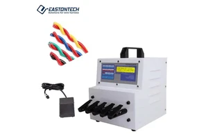 EW-20F-1 High Quality 200 - 5500 Turns/min Five Head Wire Twisting Machine 0.1 - 2.5 Mm² Wire Size Cable Manufacturing Equipment