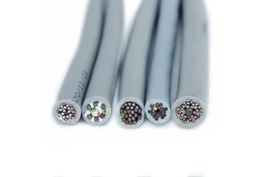 TRVVP Drag Chain Towline Cable PVC Flexible Shielded 2 3 4 5 6 8 10 20 Core Electrical Control Cable Wire