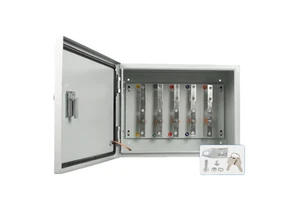 Power Saver 380V 63A Copper Tinned Cable Distribution Box Junction Bus Bar Terminal Branch Box for Electric Power Transmission