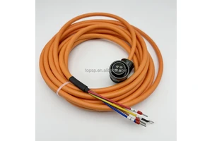 Straight End Servo Motor Power Cable 6FX5002-5DG31 6FX5002-5DG32 6FX8002-5DG32 Angle End Connector Industrial Power Cord