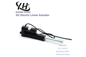 YH8-523D Linear Actuator DC12V 5000N IP65 Custom Stroke 20-200mm for Industrial Furniture Medical