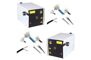 High Precision Automatic Twisting Machine for EV HV Cables Shield Layer Brushing and Winding Equipment