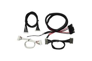 HINICABLE Custom Power Control Wiring Harness Foaming Insulation Soft PVC Jacket Copper Conductors (5-80 Cores) for Power Sign