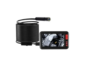 Industrial Endoscope Car Inspection Tool 7mm Hard Cable 1.5m CMOS Mini Camera Micro SD Card Waterproof IP66 1 Year Wide Angle