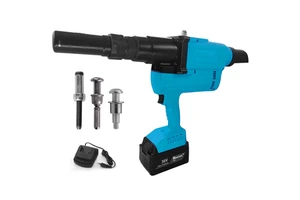 ROCOL MINOVA Electric Ring Groove Rivet Gun HD80 Model External Lock Type Industrial Grade Battery Powered 36V Brush Motor 1