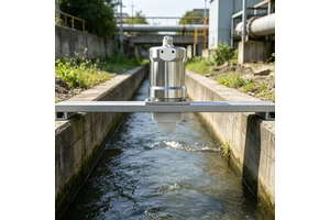 Hot Sell High-frequency Accuracy Stainless Steel Urban Flood Monitoring Hydrographic River Radar Level Meter 80G for Enabled