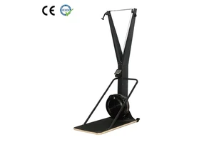 VIGFIT Heavy Duty Indoor Skiing Machine with Floor Stand for Commercial Gym Studio Sports Performance Full Body Workout Exercise