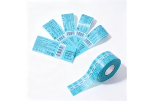 Factory Custom Heat Shrink Label Roll PVC Thermal Shrink Sleeve for Charging Cable Battery Tube Waterproof Shrink Film Label