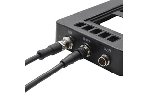 Industrial Camera 8 12 Pin a Coded Male Female Plug Socket Connector M12 Connector Waterproof Panel Mount Connector