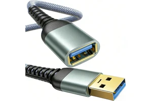 Extension Cable PC USB Male to Female Extension Cable Factory Custom Braided USB 3.0 3.2 5Gbps 1m 2m 3m 5m Long Extension Cord