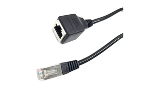 Ethernet Extension Cable RJ45 Cords Shielded Male to Female Ethernet Extender Cable for Automotive Hand Held Device