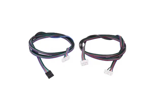 10cm/50cm/100cm/150mm Stepper Motor Cables 6pin PH2.0-4pin Extension Cord XH2.54 Black Terminal for 3D Printer Parts