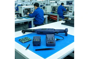 Durable Smart Cordless Angle Screwdriver Adjustable Torque Ergonomic Grip 20V Brushless Li-Ion 66Nm Max Torque 200 RPM