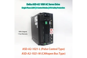Dual Control Modes Original Delta ASD-A2-1021-L&ASD-A2-1021-M 1000W Servo Drive for Precision Automation Machinery in Stock