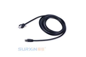 5m 10m 15m 20m 25m Cat5e Rj45 GigE Industrial Ethernet Cable Industrial Camera Flexible Cable With Lock Screw