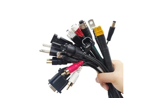 Professional Customized Copper Core PVC Cable Assembly for Automobile Electronic Home Appliance Wiring Harness