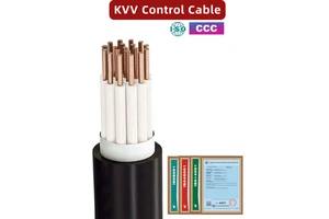 China Factory Control Wire RVV KVV PVC Control Cables Wire Multi-core Control Cable Flexible Shielded Signal Cable