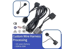 OBD2 Male Y-Shaped Extension Cable for Diagnostic Function Expansion