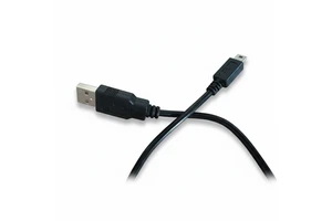 USBA to Mini 5P Data Sync Charging Cable 1m 28AWG Pure Copper Conductor PVC Jacket for Camera POS Industrial Device