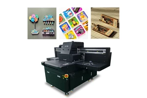 Latest Assembly-Line CCD Printer WIth Convey Belt Visual Positioning UV Printer 6012 Small Model with Gen6 Printheads