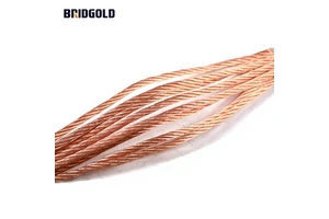 Flexible or Hard Drawn Customized Stranded Copper Wire and Cable