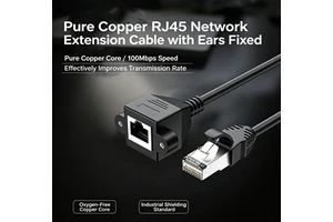 Customized RJ45 Extension Cable Cat6e Ethernet Male to Female Connector Cat 6 Custom Ethernet Rj45 Magnetic Module Price