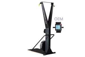 Professional Custom Air Resistance Ski Ergometer for Tactical Firefighter Academy Prep and Rugged High Intensity Training