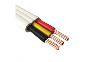 Flame Retardant 450/750V 90 Flat Stranded TPS Cable 2 Core 6.0mm PVC Insulated Sheathed CU/CCA Conductor SPT Cable