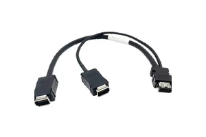 For MR-J4 Series Linear Servo Drive, Encoder & Thermistor Connection Wire 0.3m Length MR-J4THCBL03M