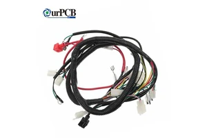 Factory Manufacturing Custom Logo Cable Tie Electrical Cable Assembly for Automobile Machine