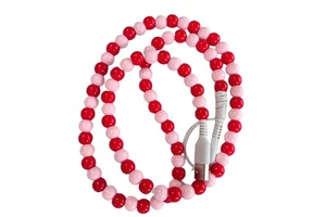 Custom Creative New Valentine's Day PVC Braided Shielding Type-C Cable 5A Fast Charging Cable for Computer Pure Copper Conductor