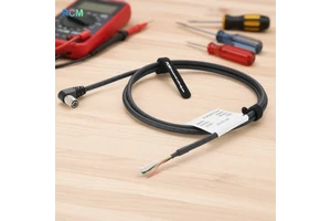 Hirose HR10A-7P-6S 6 Pin Female Right Angle GPIO Power and I/O Trigger Cable for Basler AVT Baumer Industrial Cameras Robotics
