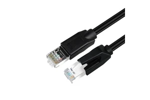 Industrial RJ50 10P10C Ethernet Cable Gigabit High Speed Shielded Cable RJ50 Crystal Head 10 Core Ethernet Cable