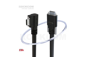 1M Camera Link Cables SDR to SDR R/A Left High Flex PoCL Industrial Camera Machine Vision Cable Camera Link Cables