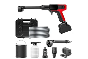 Source Manufacturers 200W Car Wash Machine Automatic 21v Lithium Battery Mobile Car Washing Machine