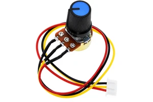High Quality XH2.54 3Pin Cable and Knob for Motor Speed Control B10K 10K Ohm Linear Rotary Potentiometer with WH148