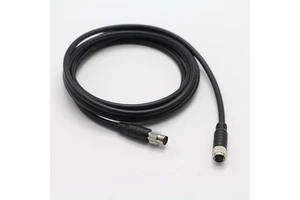High Quality IP67 Waterproof M8 3pin Female to M8 3pin Male Industrial Camera Cable with Best Price OEM