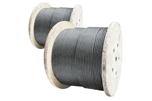 Anti-twist Alloy Steel Wire Rope 16mm 19*7 PVC Coated Smooth/Polished ASTM Standard Steel Manufacturing