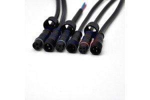 Waterproof Single End Cable 2X0.5mm2 2 X0.75mm2 20AWG 18AWG 16AWG