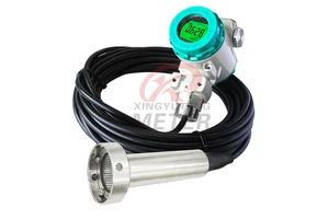 LCD LED Display Hydrostatic Liquid Level Sensor Transmitter for Water Monitoring in Rivers Lakes Resevoirs